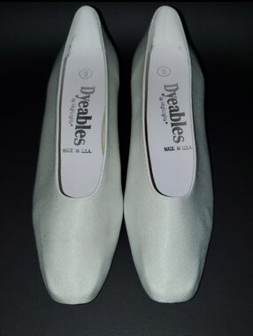Dyeables Square-Toe Pumps Size 9